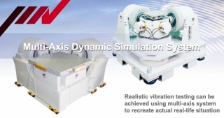 Multi-axis, dynamic vibration simulation test system