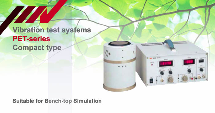 compact vibration test system, PET-series