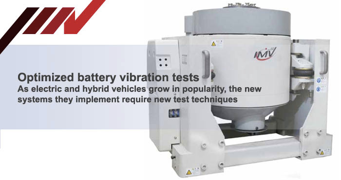 Optimized battery vibration tests