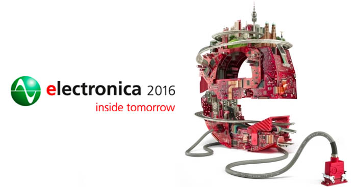 Electronica 2016, elektronikai részegységek, rendszerek és alkalmazások nemzetközi vására-2