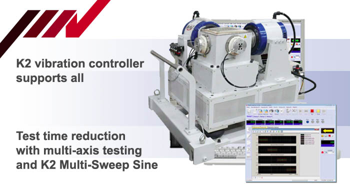 IMV K2 Multi-Sweep Sine, rezgésvezérlő